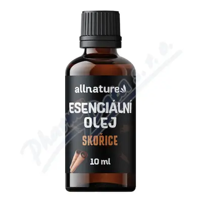 Allnature Esenciální olej Skořice 10ml