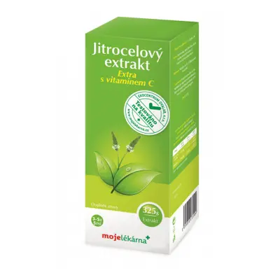 Sirup jitrocelový EXTRA s vit.C 325g Moje lékárna