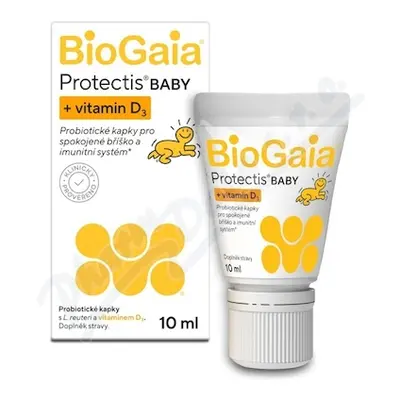 BioGaia Protectis BABY + vit.D3 probio.kapky 10ml