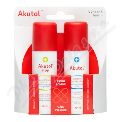 AKUTOL spray + Akutol STOP spray DUOPACK 2x60ml