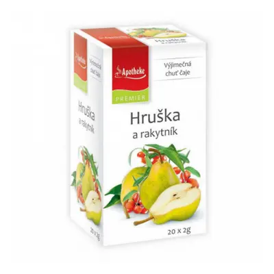 Apotheke Hruška a rakytník čaj 20x2g