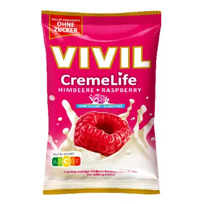 Vivil CremeLife malina bez cukru 90g