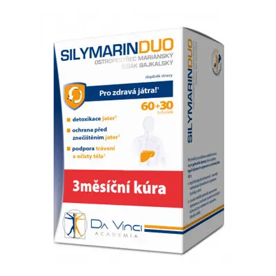 SILYMARIN DUO DaVinci tob.60+30 tob ZDARMA