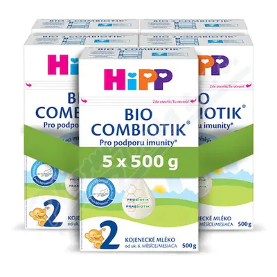 HiPP MLÉKO 2 BIO Combiotik 5x500g