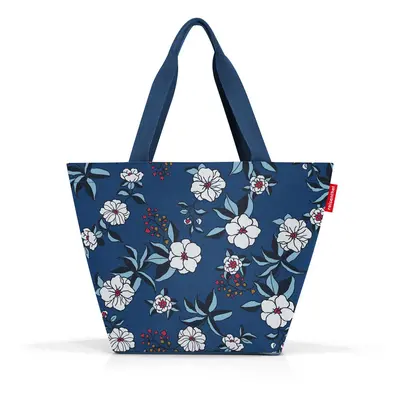 Nákupní taška přes rameno Reisenthel Shopper M Garden blue