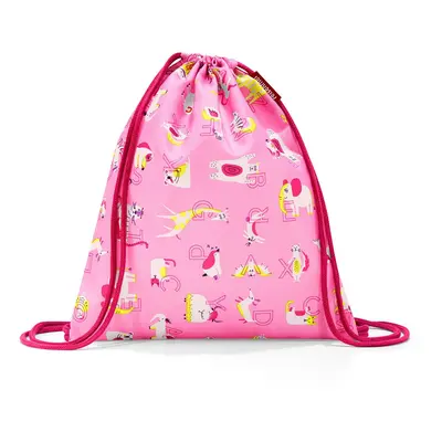 Pytlík na záda Reisenthel Mysac kids Abc friends pink