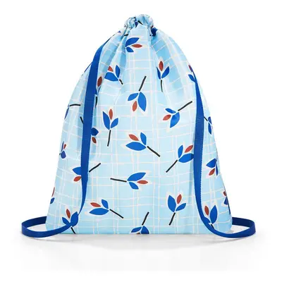 Pytlík na záda Reisenthel Mini Maxi Sacpack Leaves blue