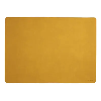 Prostírání imitace kůže 33x46 cm SOFT LEATHER ASA Selection - amber