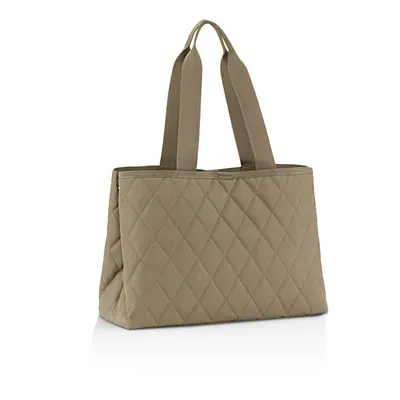 Taška přes rameno Reisenthel Classic shopper L Rhombus olive