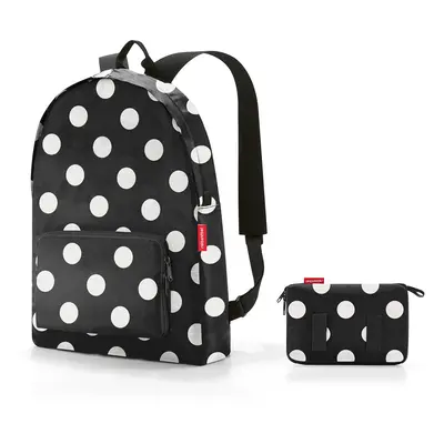 Skládací batoh Reisenthel Mini Maxi Rucksack Dots white