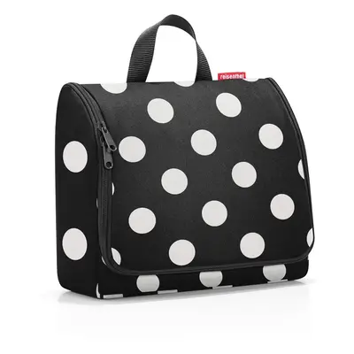 Toaletní taštička Reisenthel Toiletbag XL Dots white