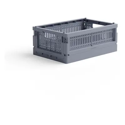 Skládací přepravka mini Made Crate - blue grey