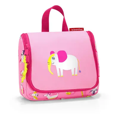 Dětská kosmetická taštička Reisenthel Toiletbag S kids Abc friends pink