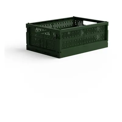 Skládací přepravka midi Made Crate - racing green