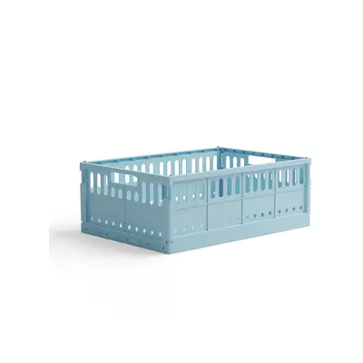 Skládací přepravka maxi Made Crate - crystal blue