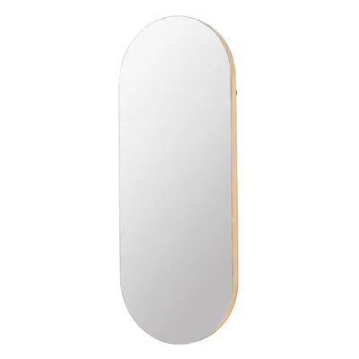 Oválné nástěnné zrcadlo výška 158 cm Broste ALVA OVAL - přírodní