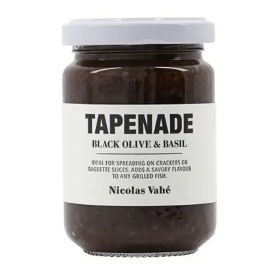 Tapenáda černé olivy a bazalka 140 g TAPENADE Nicolas Vahé