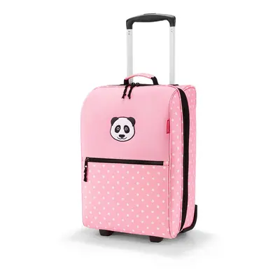 Dětská taška na kolečkách Reisenthel Trolley XS kids Panda dots pink