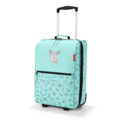 Dětská taška na kolečkách Reisenthel Trolley XS kids Cats and dogs mint