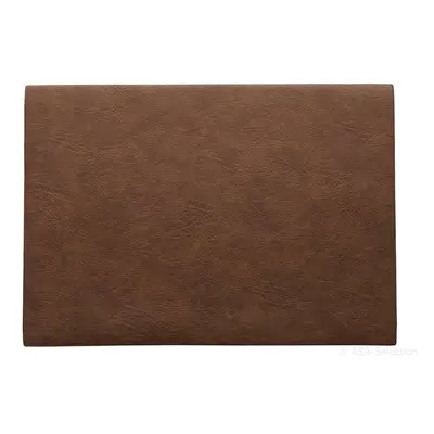 Prostírání imitace kůže 33x46 cm VEGAN LEATHER ASA Selection - karamel