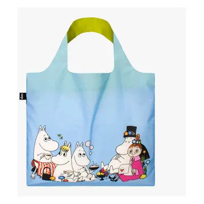 Skládací nákupní taška LOQI MOOMIN Family