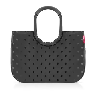 Nákupní taška Reisenthel Loopshopper L Frame Glossy dots black