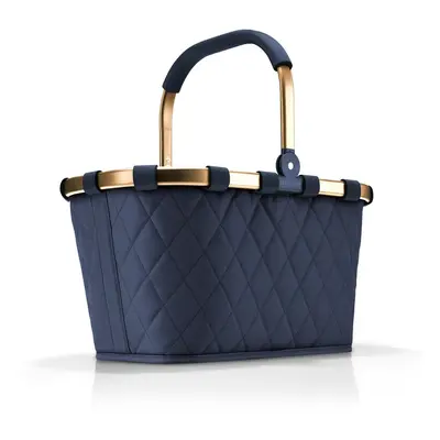 Nákupní košík Reisenthel Carrybag Frame Rhombus midnight gold