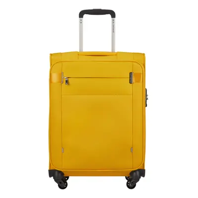 Samsonite Cestovní kabinový kufr na kolečkách Samsonite CityBeat SPINNER 55/20 LENGTH 40 CM Gold