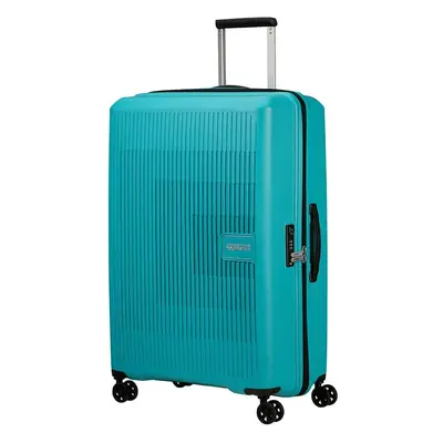 American Tourister Cestovní kufr na kolečkách American Tourister AEROSTEP SPINNER 77 EXP Turquoi