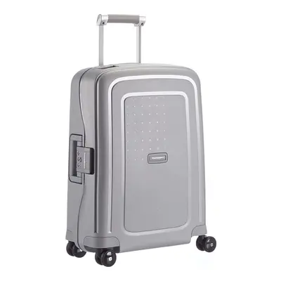 Samsonite Cestovní skořepinový kabinový kufr na kolečkách Samsonite SPINNER 55/20 - S`CURE Silve