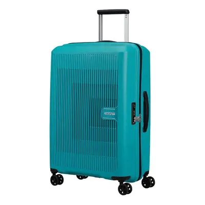 American Tourister Cestovní kufr na kolečkách American Tourister AEROSTEP SPINNER 67 EXP Turquoi