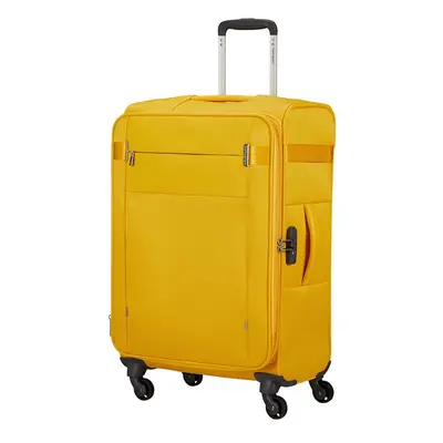 Samsonite Cestovní kufr na kolečkách Samsonite CityBeat SPINNER 66/24 EXP Golden Yellow 06 (1371