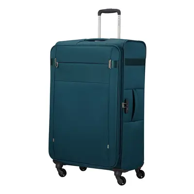 Samsonite Cestovní kufr na kolečkách Samsonite CityBeat SPINNER 78/29 EXP Petrol Blue 81 (1686)