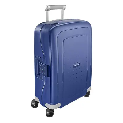 Samsonite Cestovní skořepinový kabinový kufr na kolečkách Samsonite SPINNER 55/20 - S`CURE Dark 