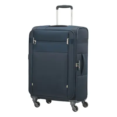 Samsonite Cestovní kufr na kolečkách Samsonite CityBeat SPINNER 66/24 EXP Navy Blue 01 (1598)