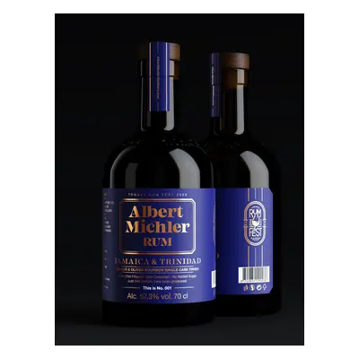 Albert Michler Trnava Rum Fest Jamaica & Trinidad 2014 57,3% 0,7l