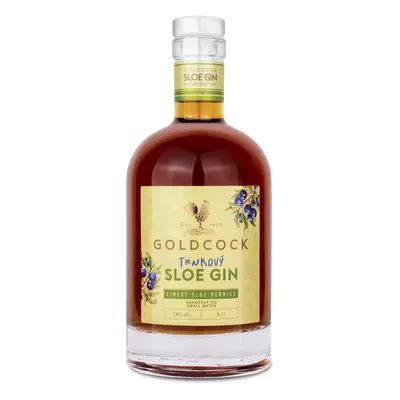 R. JELÍNEK GOLDCOCK Gin 40% 0,7l (holá láhev)