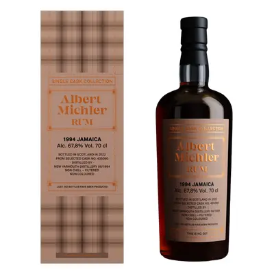 Albert Michler Single Cask Jamaica 1994 67,8% 0,7l