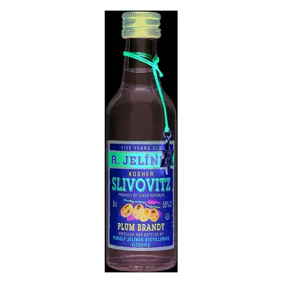 R. JELÍNEK Slivovice kosher 5yo 50% 0,05l