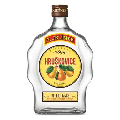 R. JELÍNEK Hruškovice Williams 42% 0,7l (holá láhev)