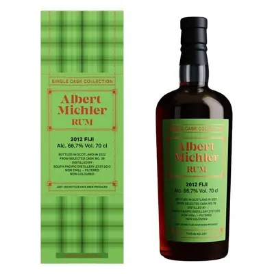 Albert Michler Single Cask Fiji 2012 66,7% 0,7l