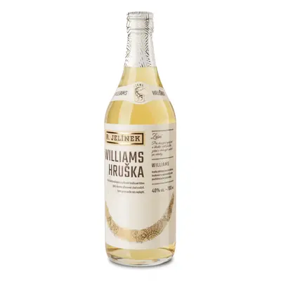 R. JELÍNEK Williams Hruška 40% 0,7l (HOLÁ LÁHEV)