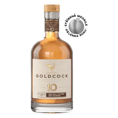 R. JELÍNEK GOLDCOCK Single Malt 10yo 49,2% 0,7l (holá láhev)