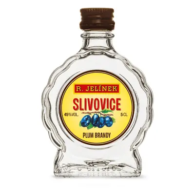 R. JELÍNEK Slivovice R. JELÍNEK 45% 0,05l (HOLÁ LÁHEV)