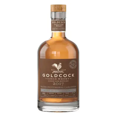 GOLDCOCK 2017 Peated Petit Sahral Cask Finish 50% 0,7l