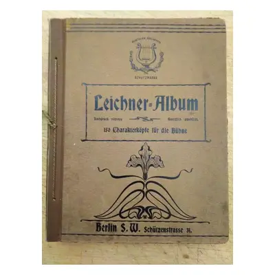 Leichner-Album 150 Charakterköpfe für die Bühne