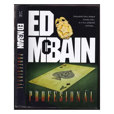 Profesionál : román z 87. revíru - Ed McBain (2012, BB art)