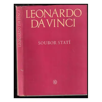 Sborník statí - Leonardo (1955, Státní nakladatelství krásné literatury, hudby a umění)