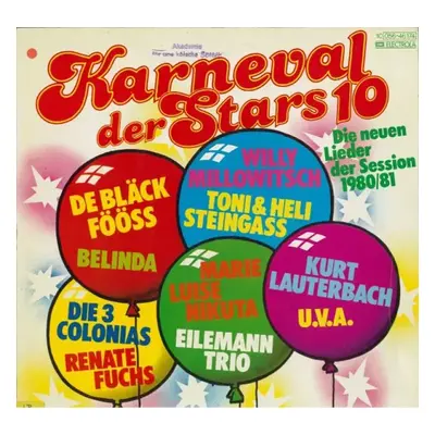 Karneval Der Stars 10 - Die Neuen Lieder Der Session 1980/81 - Various (1980, Emi Electrola GMBH