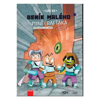 Deník malého Minecrafťáka : komiks - 3 - Piratesourcil (2021, Computer Press)